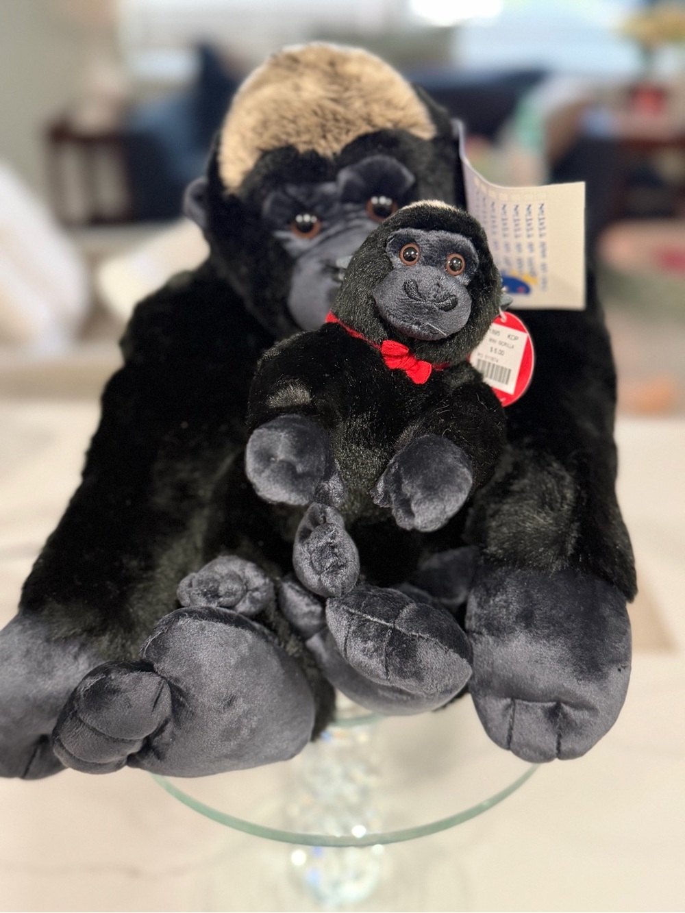 RARE Build-A-Bear Zoo Z-Gorilla & Cub NWT Unstuffed 2007 HTF